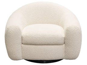 Pascal Bone Swivel Chair - Ornate Home