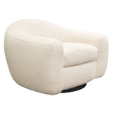 Pascal Bone Swivel Chair - Ornate Home