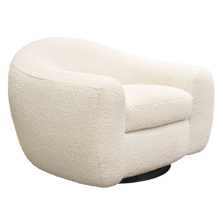 Pascal Bone Swivel Chair - Ornate Home