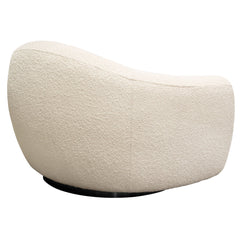 Pascal Bone Swivel Chair - Ornate Home
