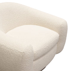 Pascal Bone Swivel Chair - Ornate Home