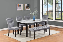 Pascal Gray Dining Chair (Set of 2) - Ornate Home