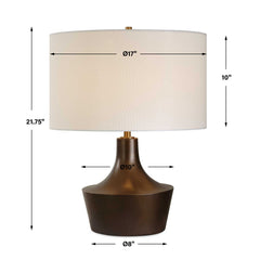 Paseo Bronze Table Lamp - Ornate Home