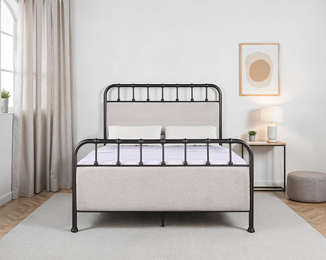 Passini Dark Copper Queen Bed - Ornate Home