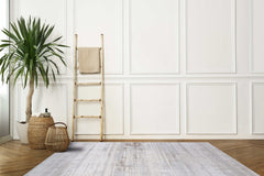 Pastoral Beige/Gray Woven Non-Slip Indoor Area Rug - Ornate Home