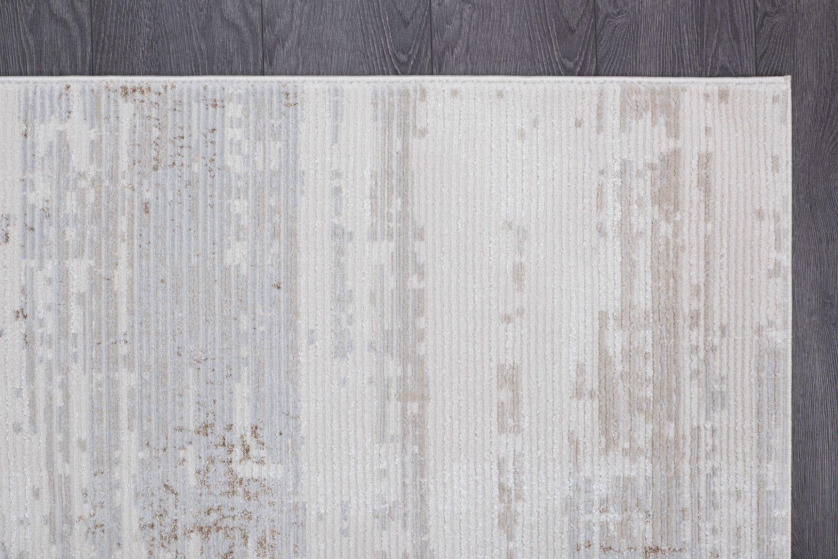 Pastoral Beige/Gray Woven Non-Slip Indoor Area Rug - Ornate Home