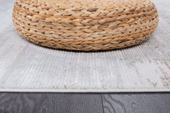 Pastoral Beige/Gray Woven Non-Slip Indoor Area Rug - Ornate Home