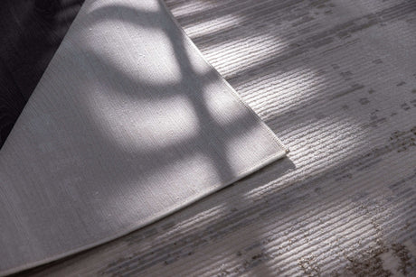 Pastoral Beige/Gray Woven Non-Slip Indoor Area Rug - Ornate Home