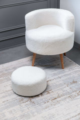 Pastoral Beige/Gray Woven Non-Slip Indoor Area Rug - Ornate Home