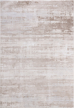 Pastoral Beige/White Woven Non-Slip Indoor Area Rug - Ornate Home