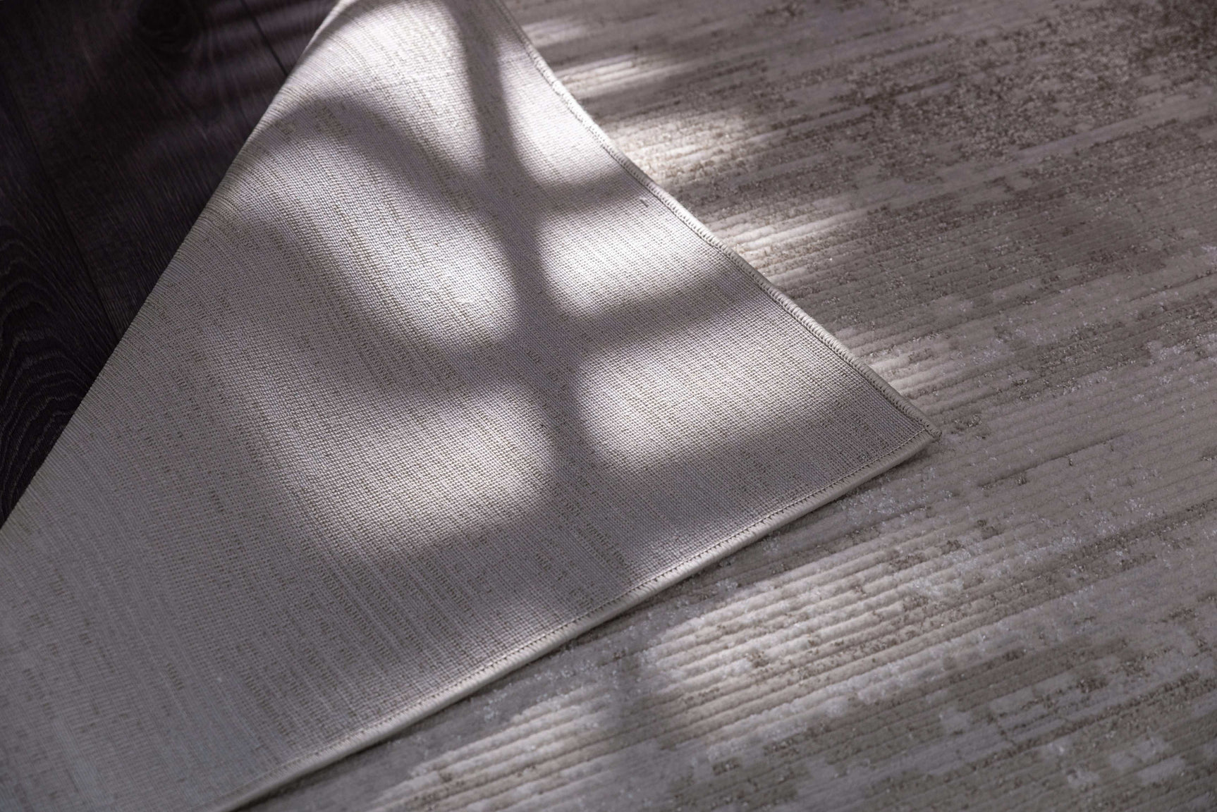 Pastoral Beige/White Woven Non-Slip Indoor Area Rug - Ornate Home