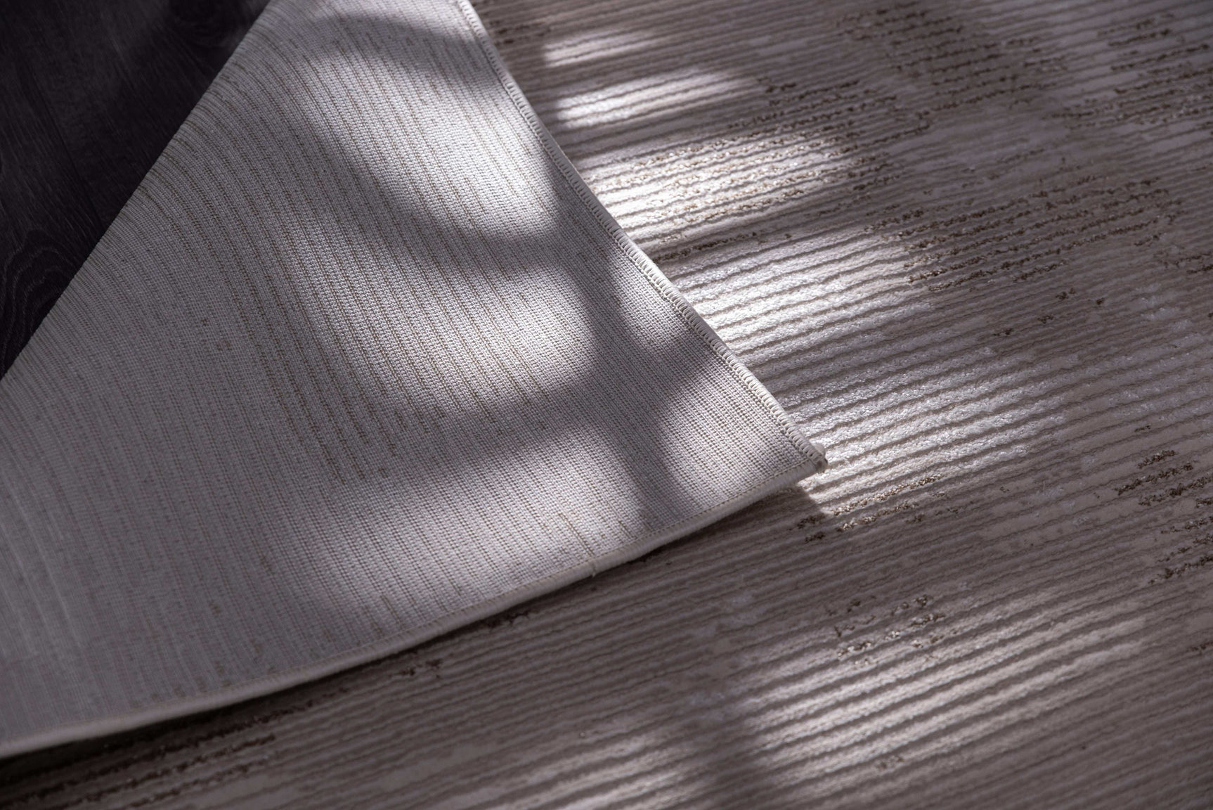 Pastoral Beige/White Woven Non-Slip Indoor Area Rug - Ornate Home