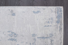Pastoral Blue/Gray Woven Non-Slip Indoor Area Rug - Ornate Home