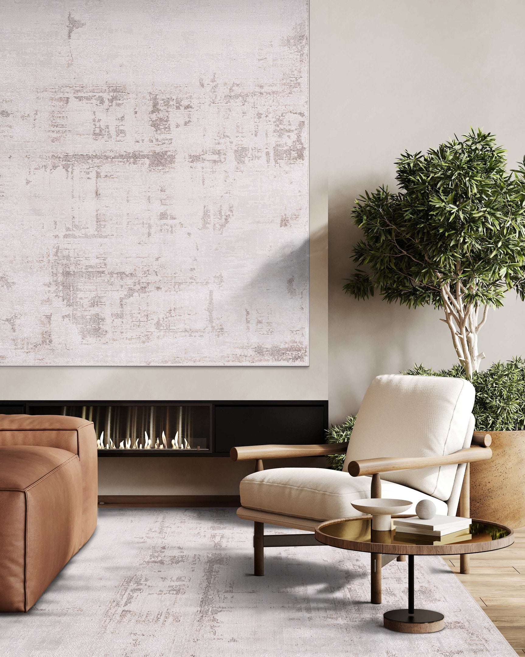 Pastoral Woven Non-Slip Indoor Area Rug - Ornate Home