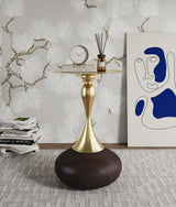 Patchin End Table in Brown - Ornate Home