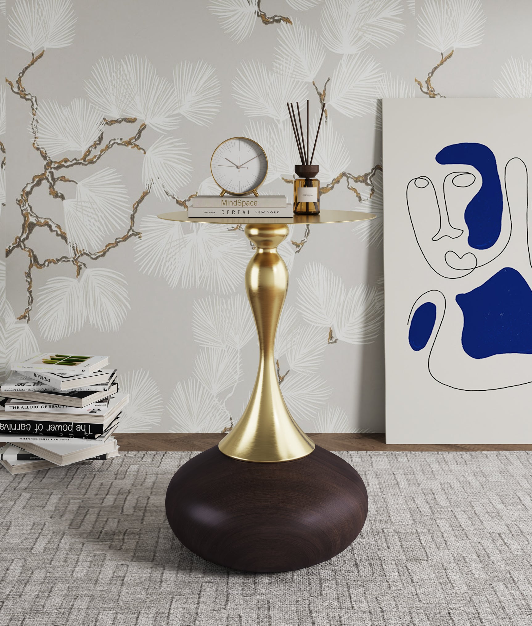 Patchin End Table in Brown - Ornate Home