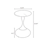 Patchin End Table in Brown - Ornate Home