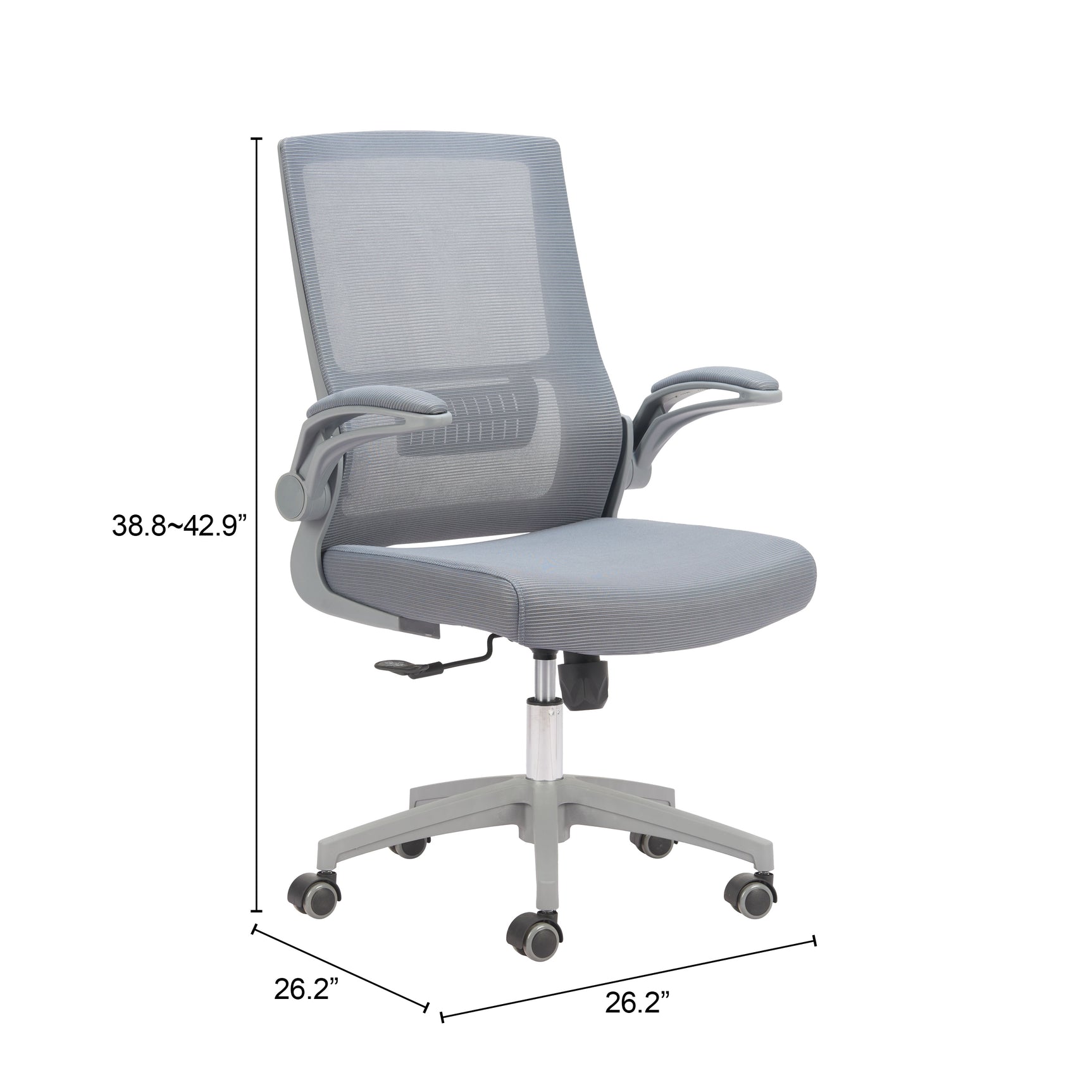 Pater Gray Office Chair - Ornate Home
