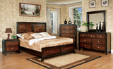 Patra Acacia & Walnut  California King Bed - Ornate Home