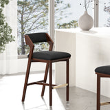Patricia Barstool in Black - Ornate Home