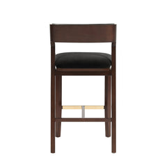 Patricia Barstool in Black (set of 3) - Ornate Home