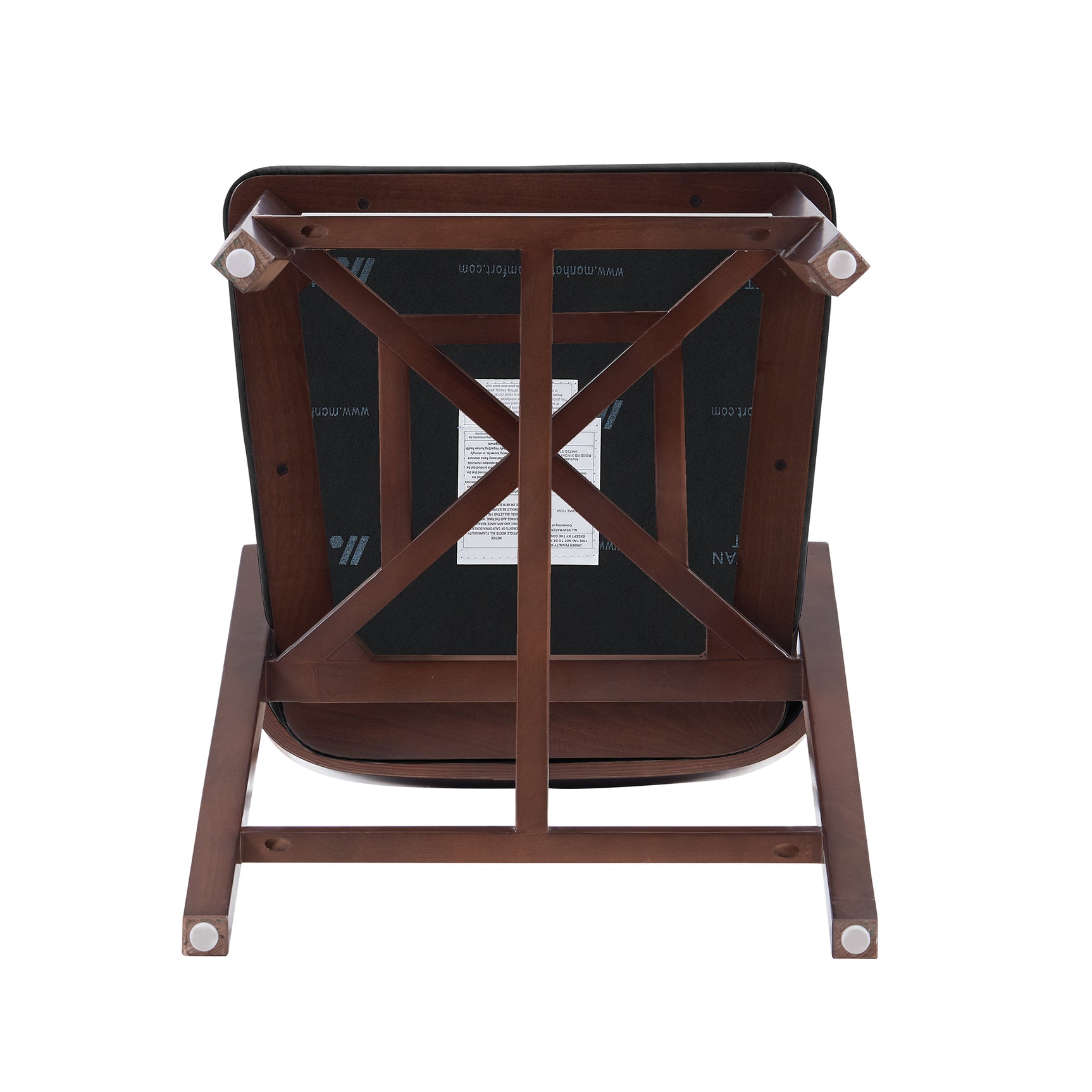 Patricia Barstool in Black (set of 3) - Ornate Home