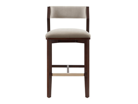 Patricia Barstool in Linen - Ornate Home