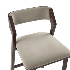 Patricia Barstool in Linen (set of 3) - Ornate Home