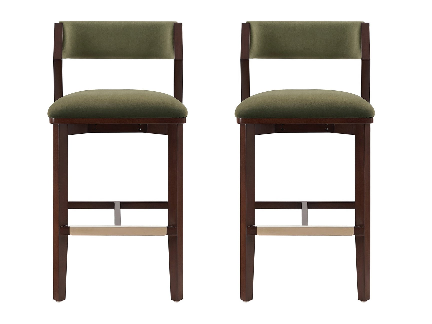 Patricia Barstool in Turtle Green (set of 2) - Ornate Home