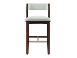 Patricia Barstool in White Glacier - Ornate Home