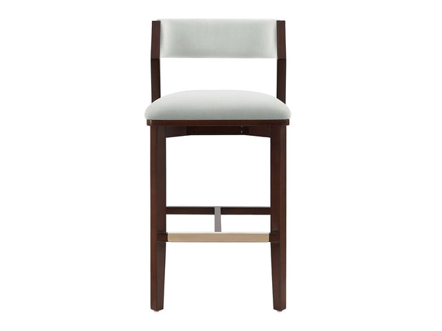 Patricia Barstool in White Glacier - Ornate Home