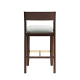 Patricia Barstool in White Glacier - Ornate Home