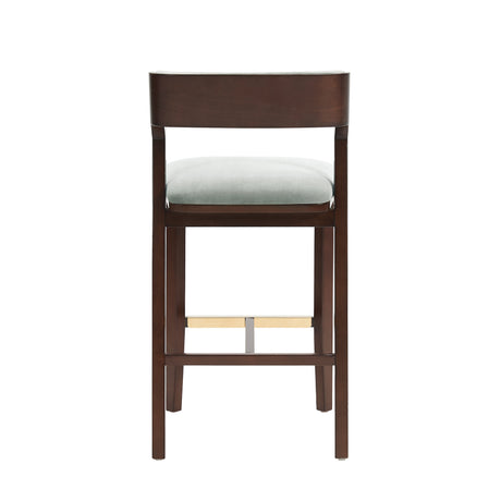 Patricia Barstool in White Glacier - Ornate Home