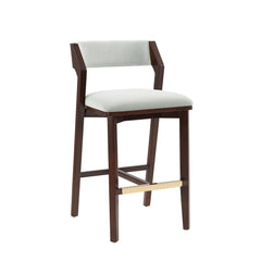 Patricia Barstool in White Glacier (set of 2) - Ornate Home