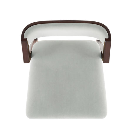 Patricia Barstool in White Glacier (set of 2) - Ornate Home