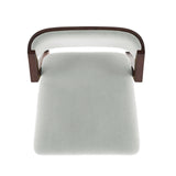 Patricia Barstool in White Glacier (set of 3) - Ornate Home