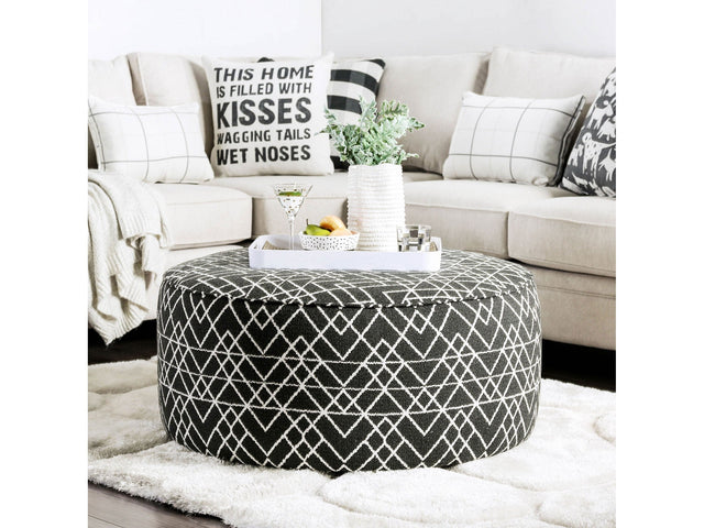 Patricia Black/Pattern Ottoman - Ornate Home