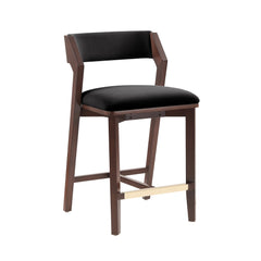 Patricia Counter Stool in Black - Ornate Home