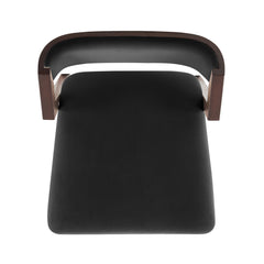 Patricia Counter Stool in Black (set of 2) - Ornate Home