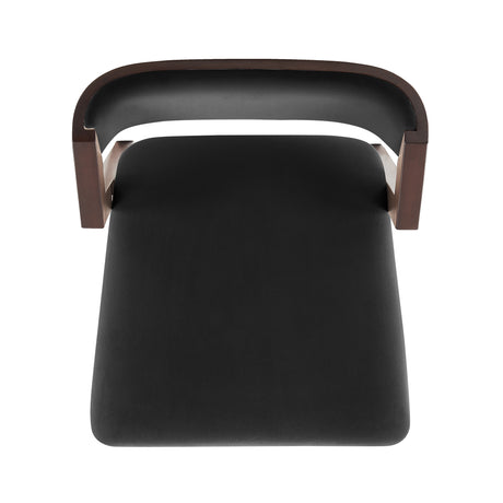 Patricia Counter Stool in Black (set of 3) - Ornate Home