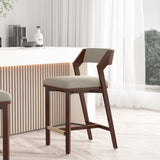 Patricia Counter Stool in Linen - Ornate Home