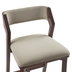 Patricia Counter Stool in Linen - Ornate Home