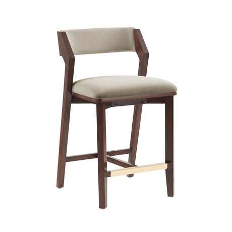 Patricia Counter Stool in Linen - Ornate Home