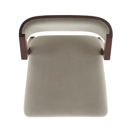 Patricia Counter Stool in Linen - Ornate Home