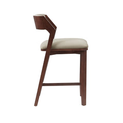 Patricia Counter Stool in Linen (set of 2) - Ornate Home