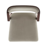 Patricia Counter Stool in Linen (set of 3) - Ornate Home