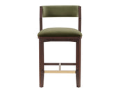 Patricia Counter Stool in Turtle Green - Ornate Home