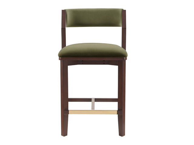 Patricia Counter Stool in Turtle Green - Ornate Home