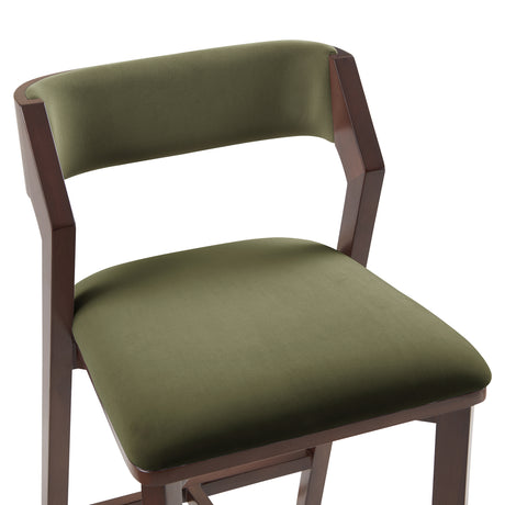 Patricia Counter Stool in Turtle Green - Ornate Home