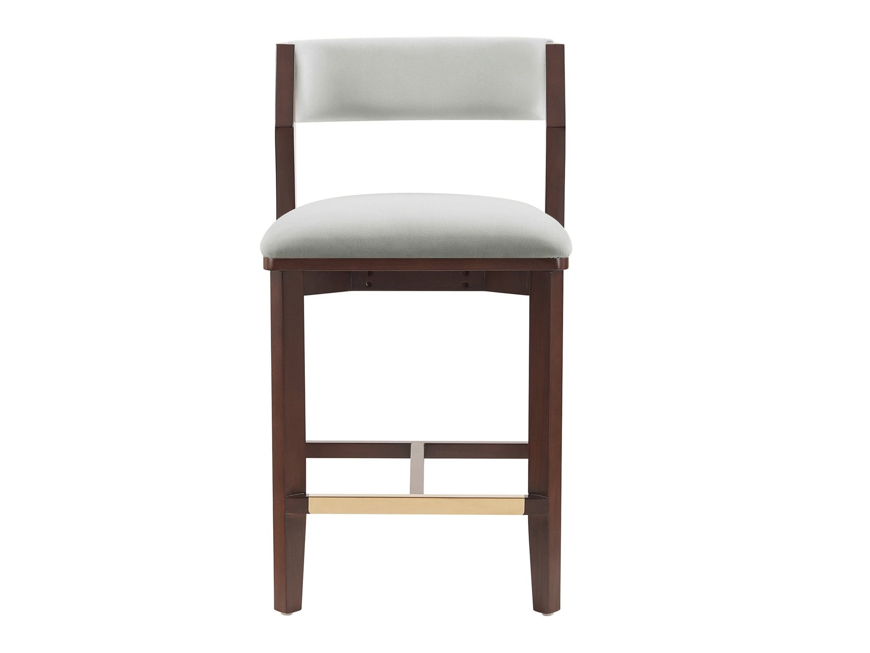 Patricia Counter Stool in White Glacier - Ornate Home